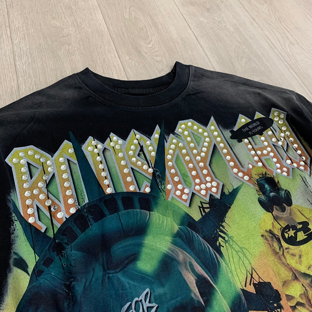Rough Play Warning Graphic Long Sleeve