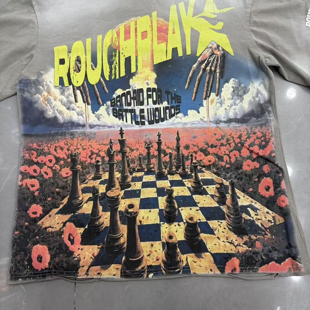 Rough Play Graphic Racing T-Shirt
