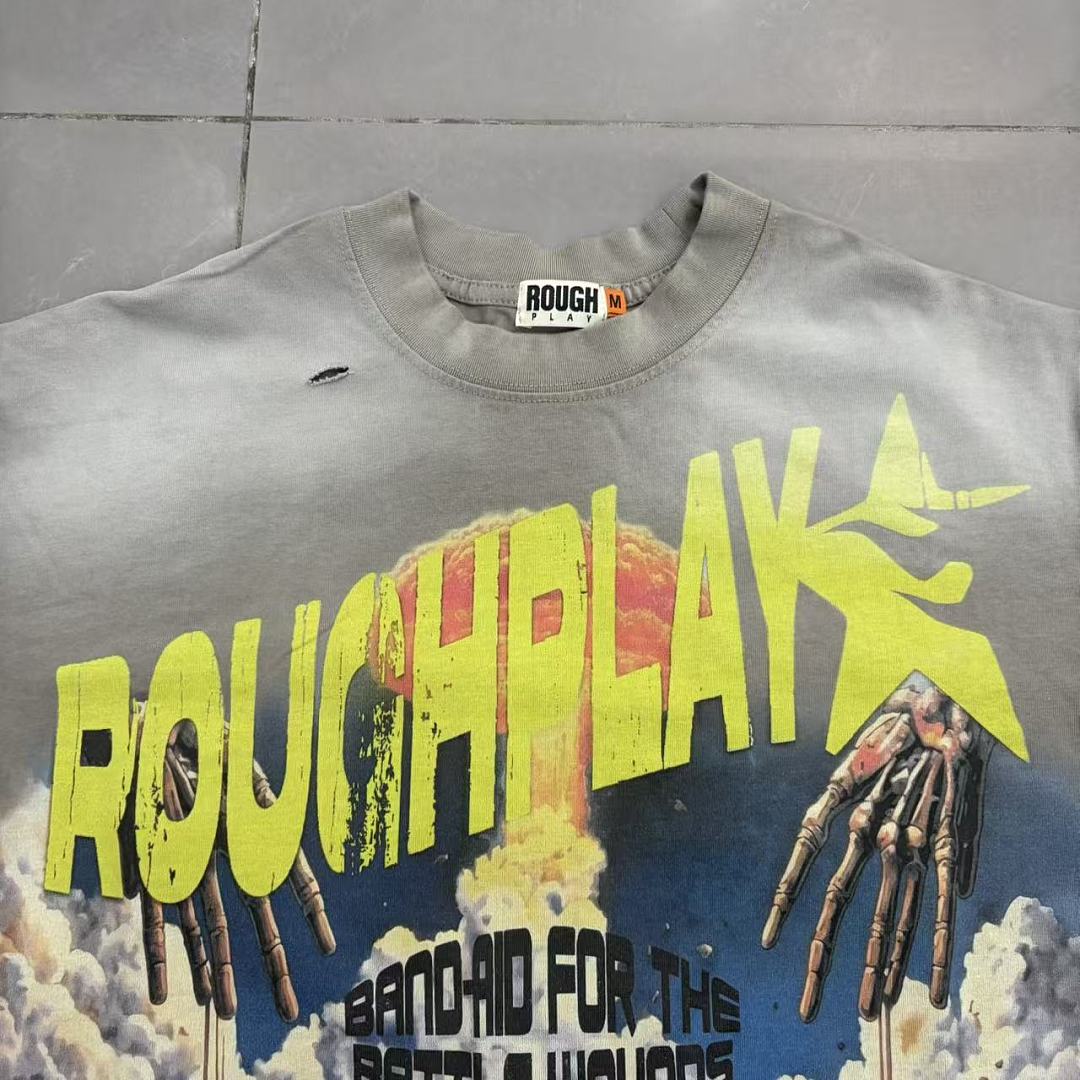 Rough Play Graphic Racing T-Shirt