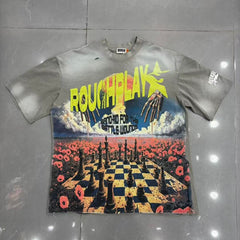 Rough Play Graphic Racing T-Shirt