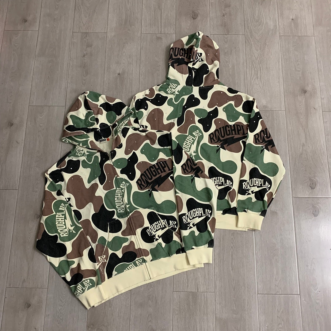Rough Play Camo Graphic Hoodie