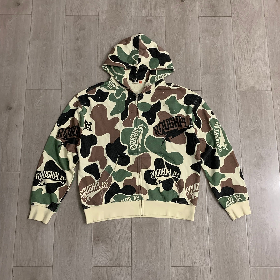 Rough Play Camo Graphic Hoodie