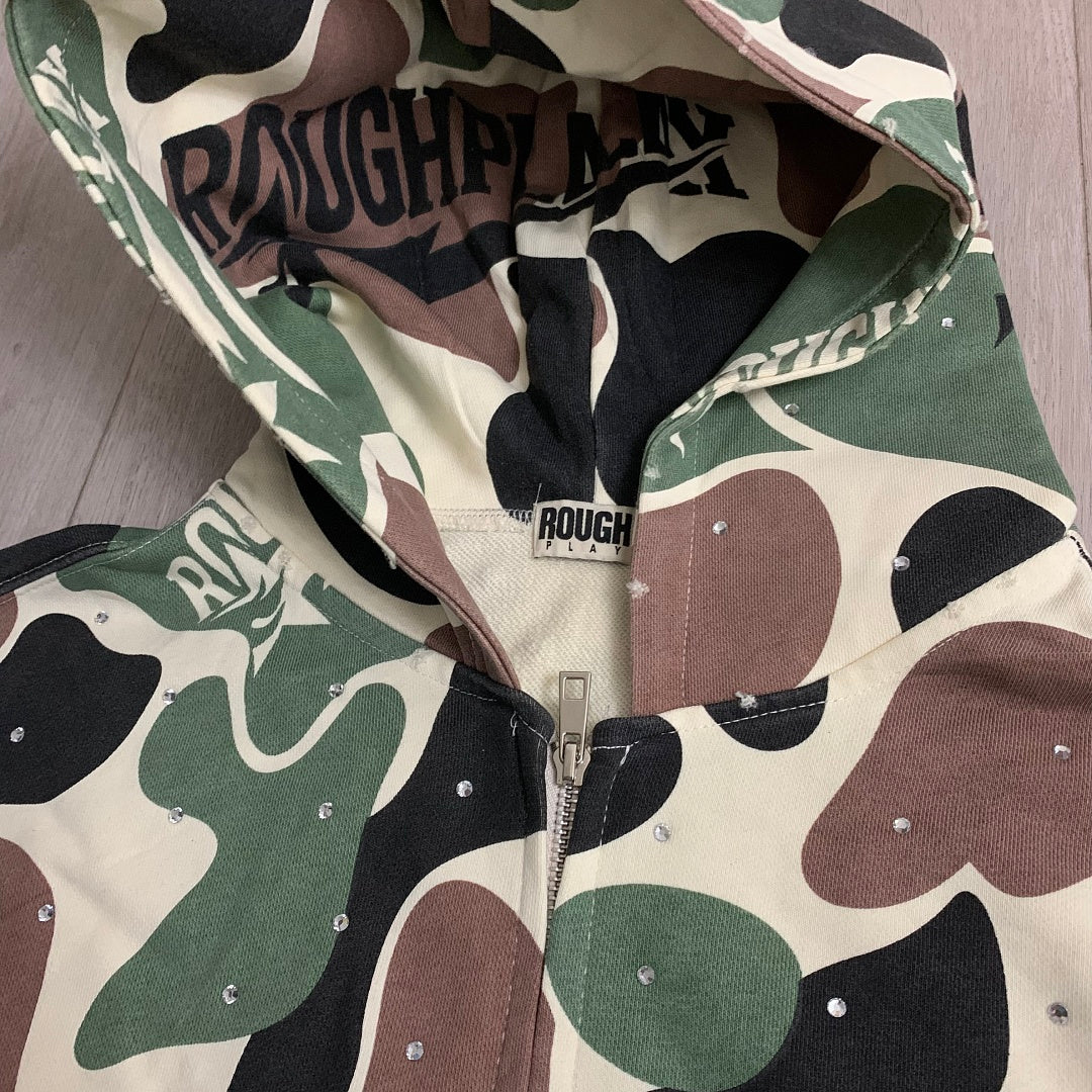 Rough Play Camo Graphic Hoodie