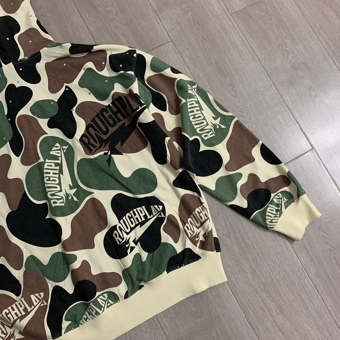 Rough Play Camo Graphic Hoodie