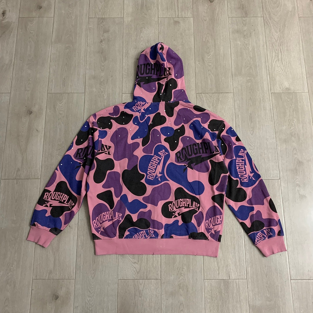 Rough Play Camo Graphic Hoodie