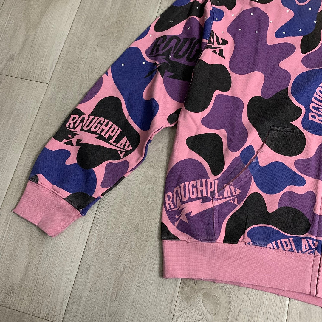 Rough Play Camo Graphic Hoodie