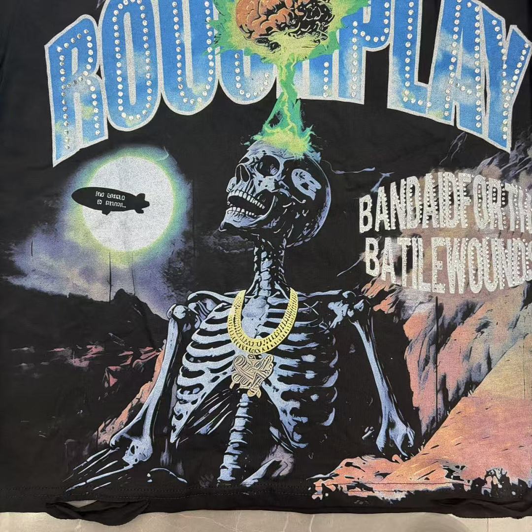 Rough Play Speed Graphic Long Sleeve T-Shirt