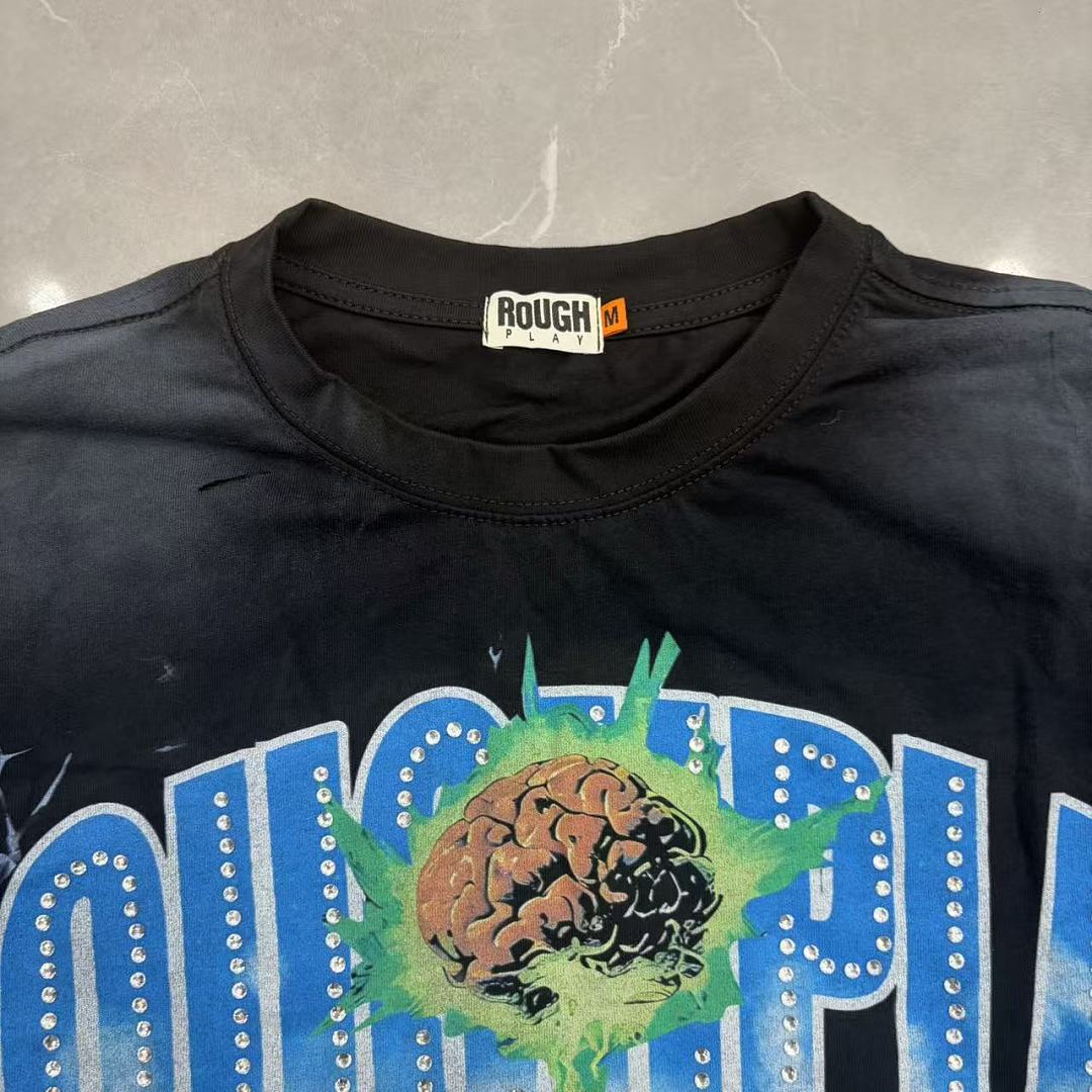 Rough Play Speed Graphic Long Sleeve T-Shirt