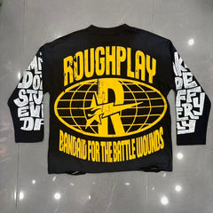Rough Play Racing Number Long Sleeve T-Shirt