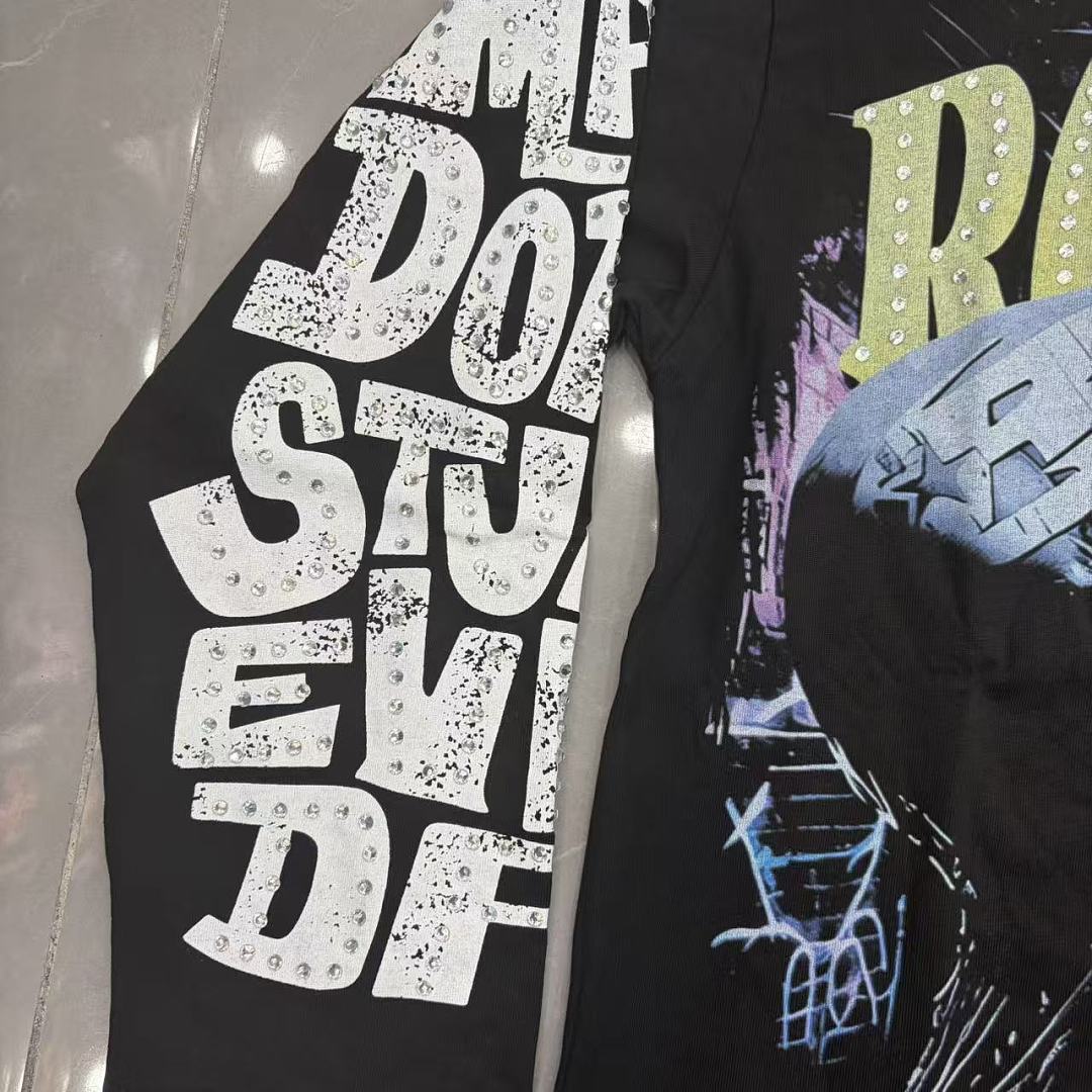 Rough Play Racing Number Long Sleeve T-Shirt