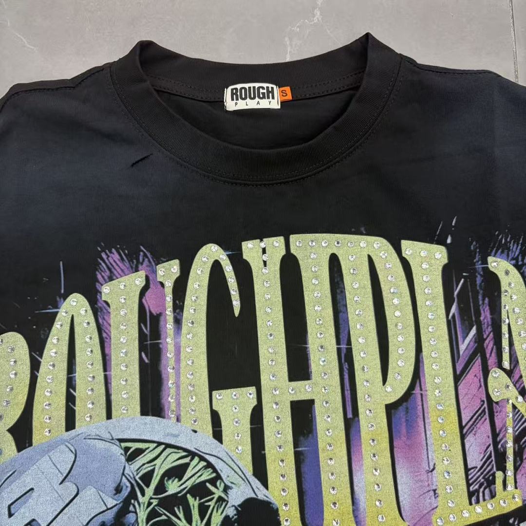 Rough Play Racing Number Long Sleeve T-Shirt