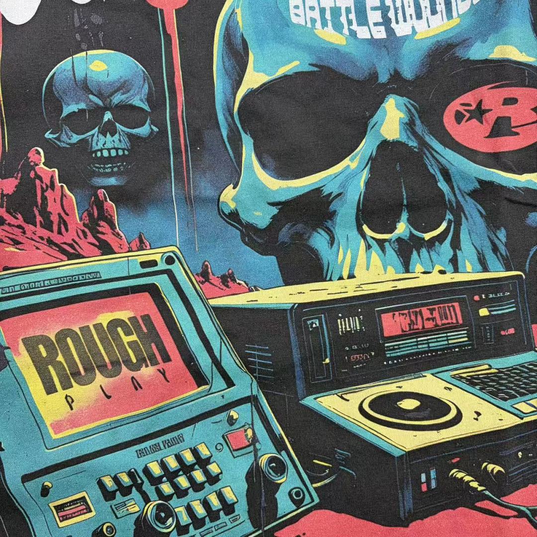 Rough Play Street Poster Graphic T-Shirt