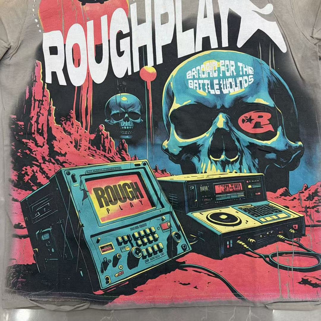 Rough Play Street Poster Graphic T-Shirt