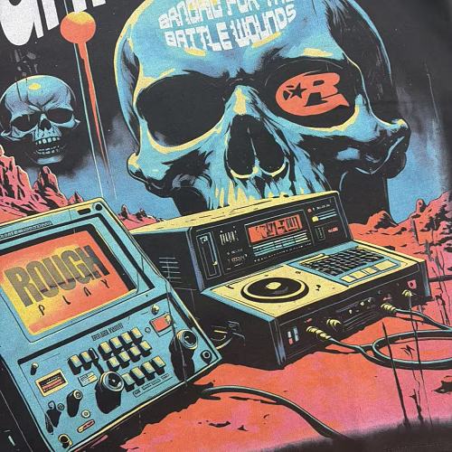 Rough Play Street Poster Graphic T-Shirt