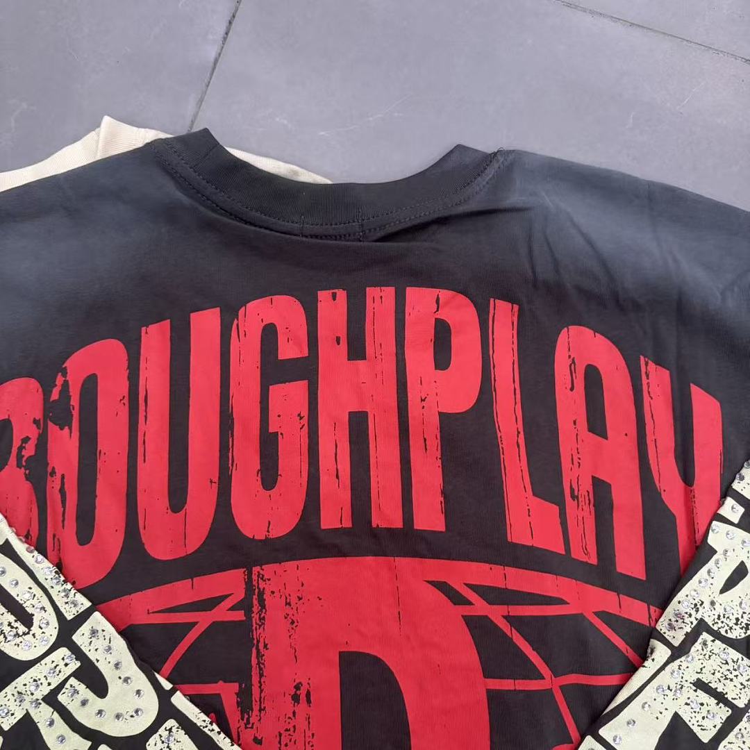Rough Play Racing Graphic Long Sleeve T-Shirt