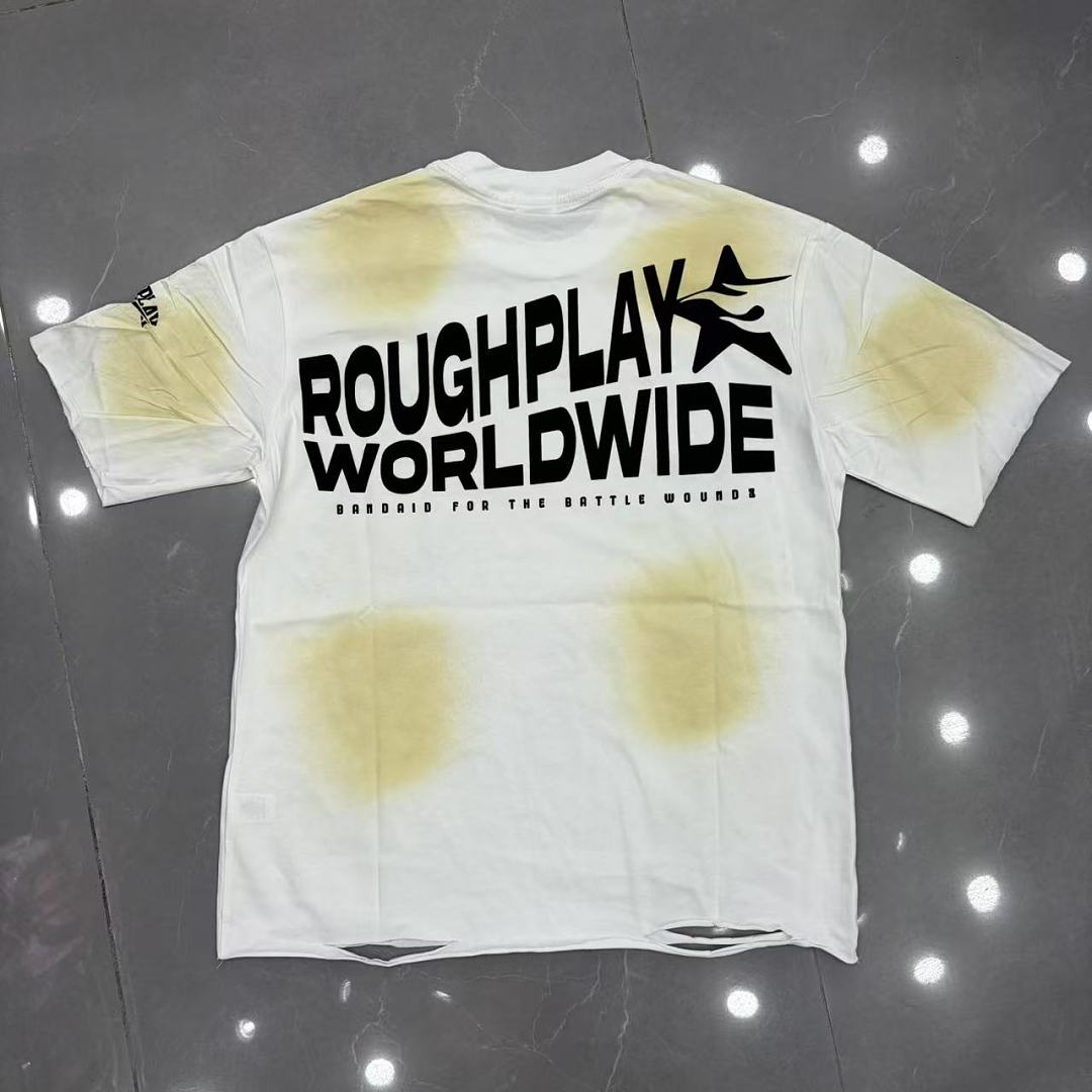 Rough Play Neon Artwork T-Shirt