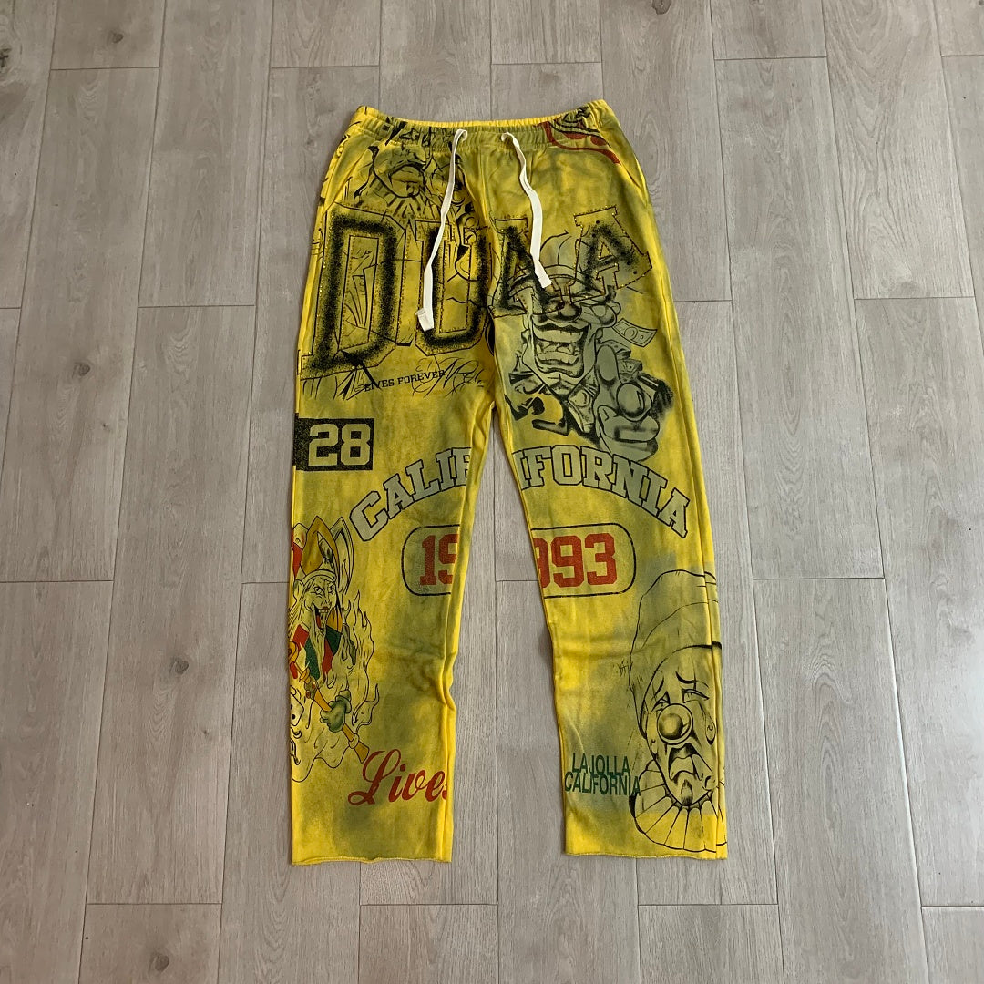 DUAA P113 Coral Sweat Pant