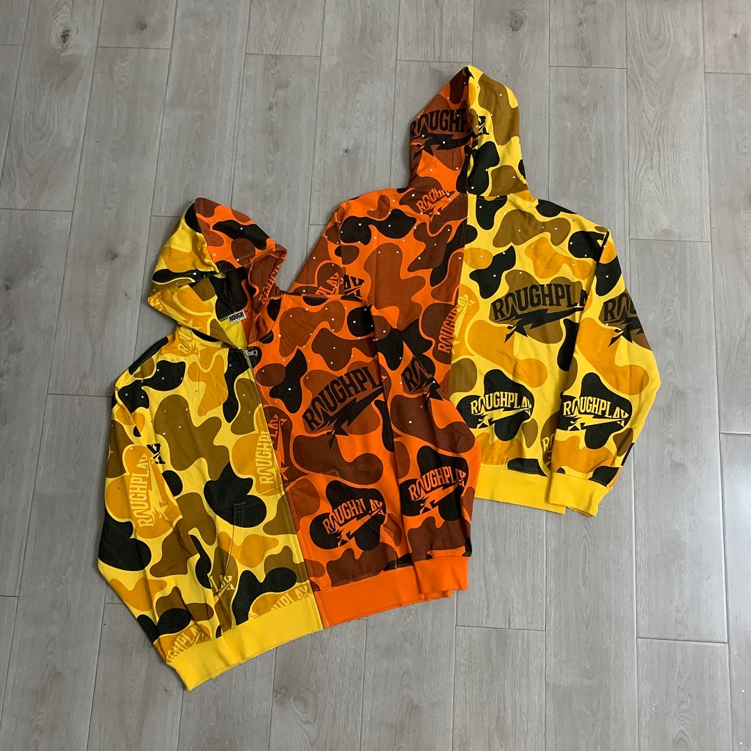 Rough Play Camo Graphic Hoodie