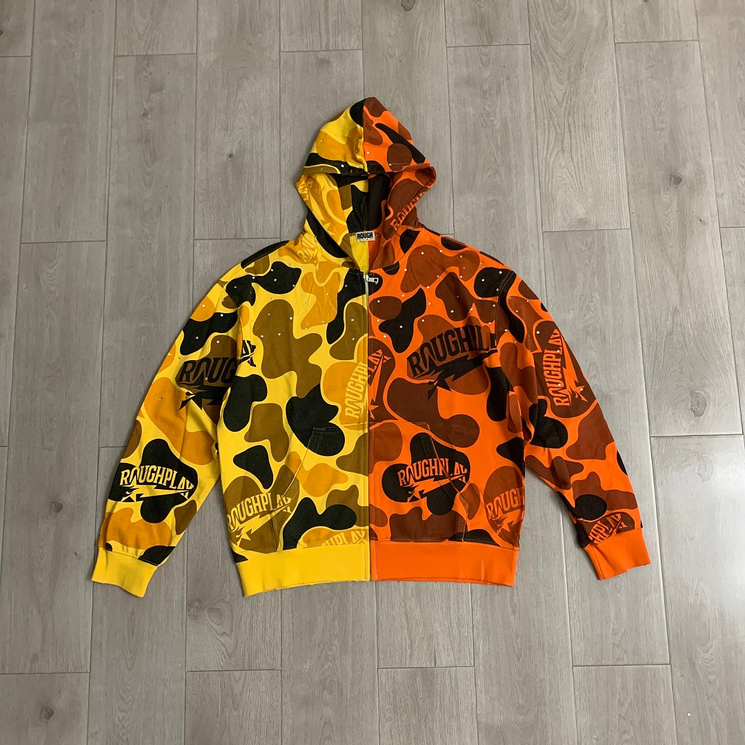 Rough Play Camo Graphic Hoodie