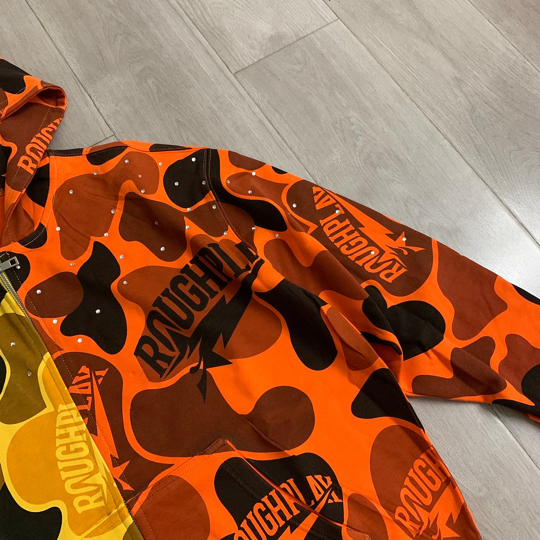 Rough Play Camo Graphic Hoodie
