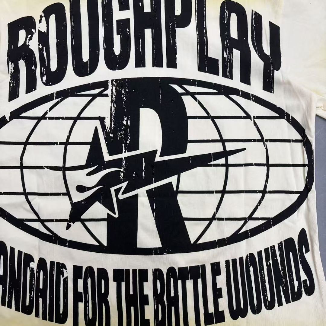 Rough Play Skull Face Graphic T-Shirt
