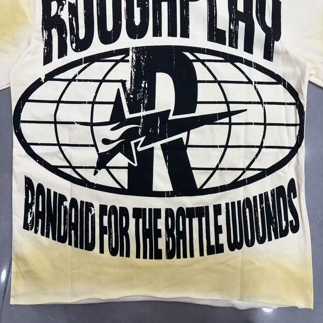 Rough Play Skull Face Graphic T-Shirt
