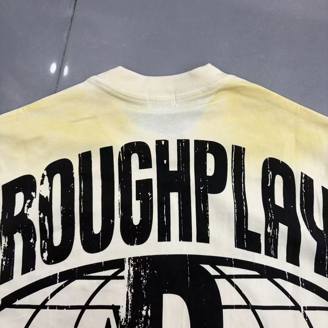 Rough Play Skull Face Graphic T-Shirt