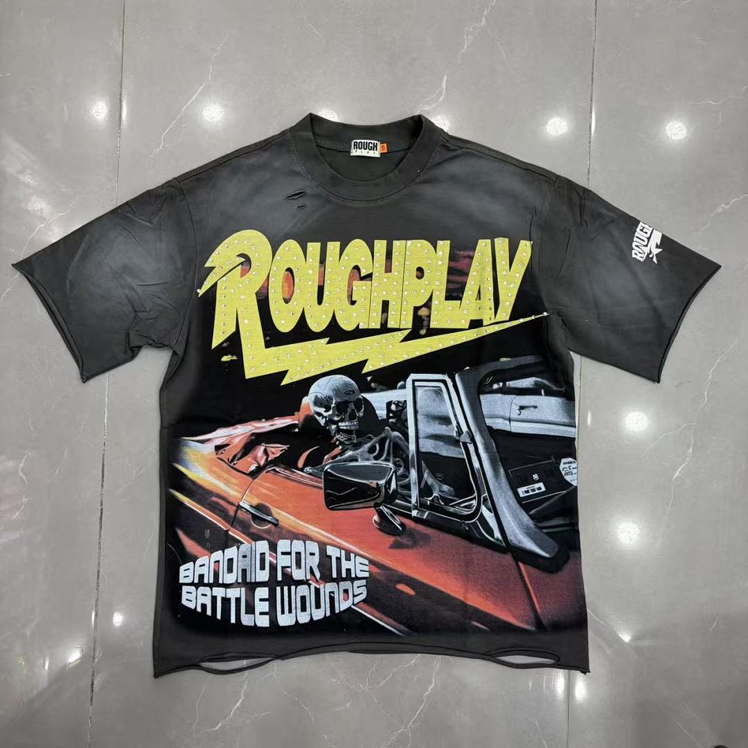 Rough Play Car Graphic T-Shirt