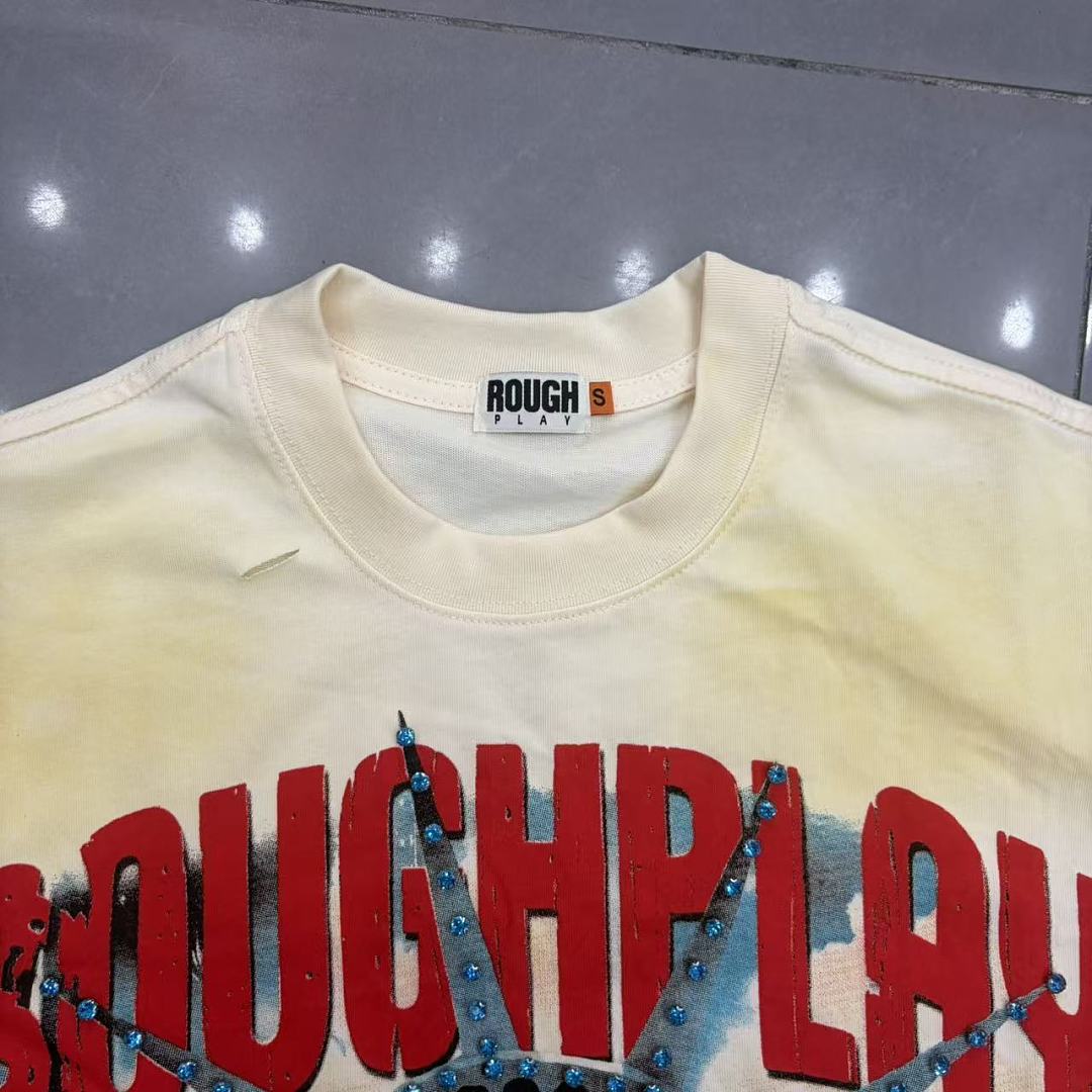 Rough Play Warning Graphic T-Shirt