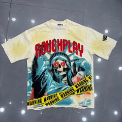 Rough Play Warning Graphic T-Shirt