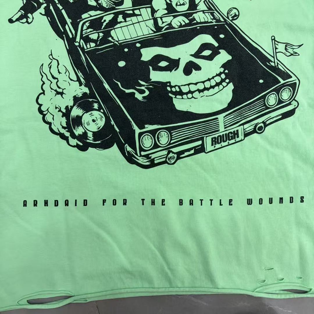 Rough Play Artistic Graphic T-Shirt