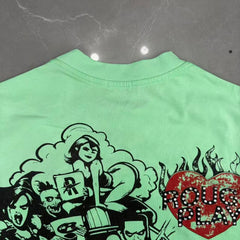 Rough Play Artistic Graphic T-Shirt