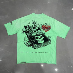 Rough Play Artistic Graphic T-Shirt