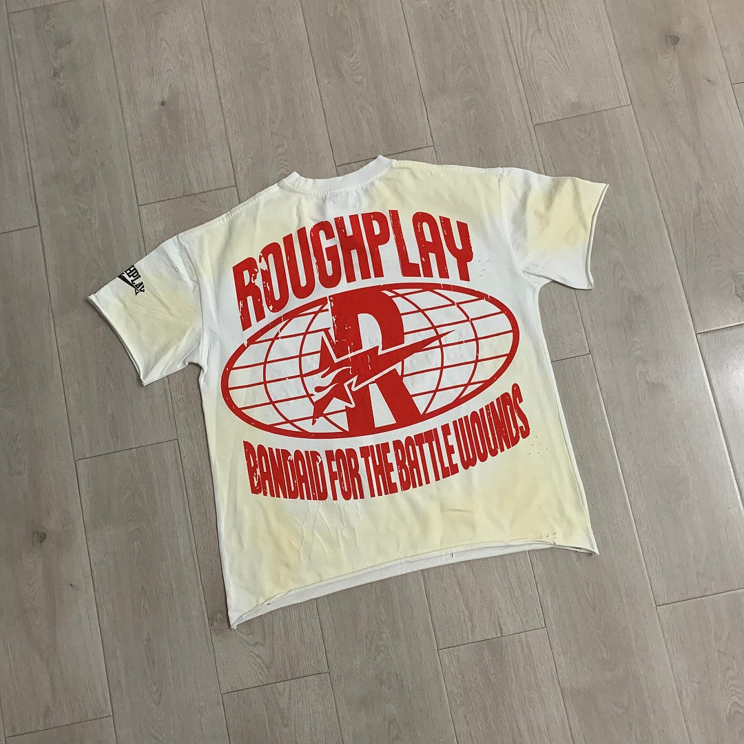Rough Play Artistic Patchwork T-Shirt