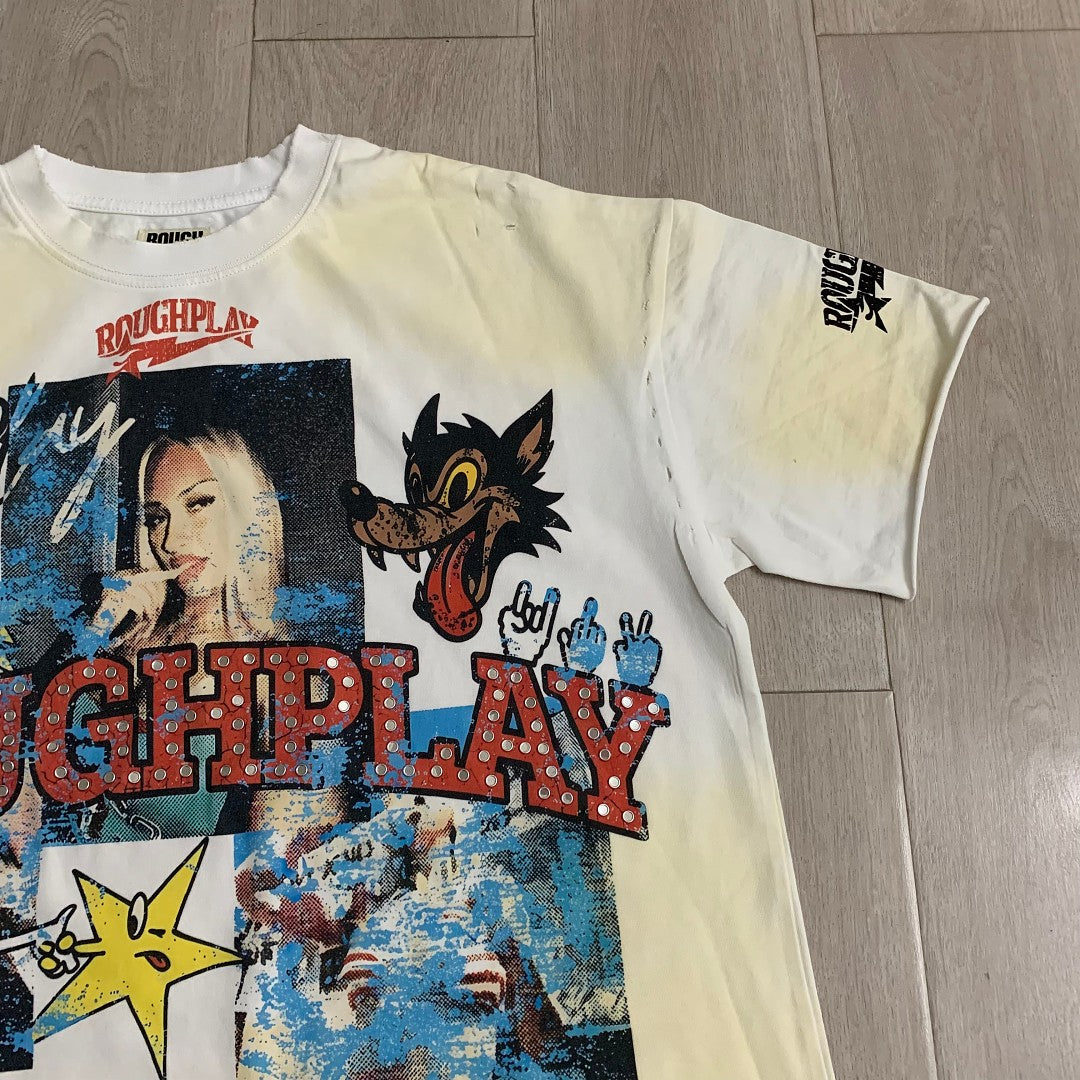 Rough Play Artistic Patchwork T-Shirt