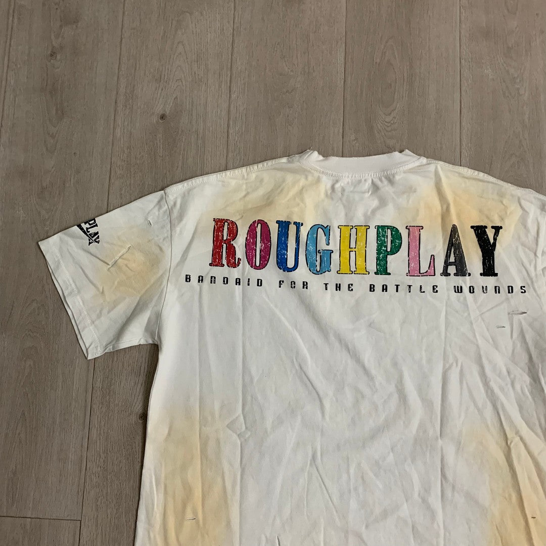 Rough Play Graphic Illustration T-Shirt