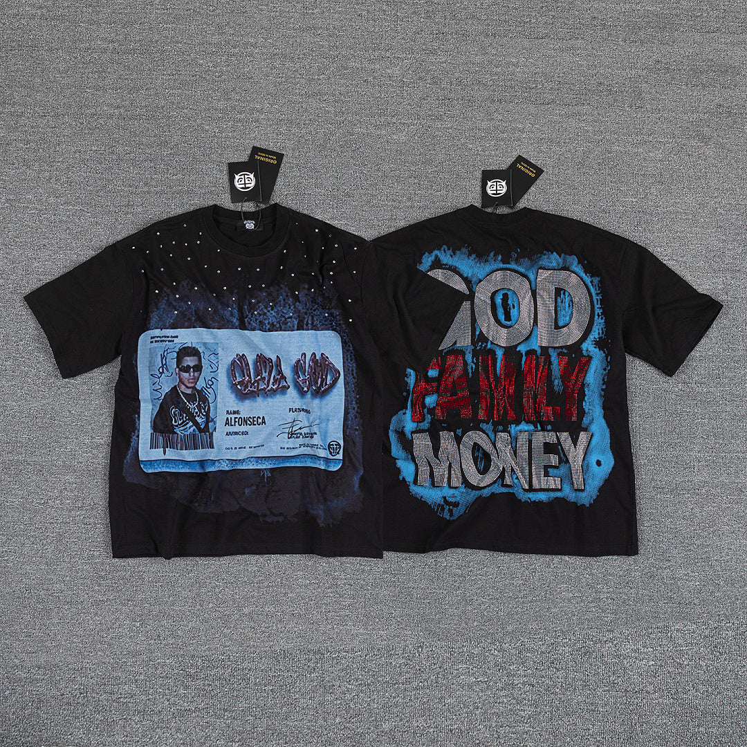 GlazaGod Money Graphic Streetwear Tee