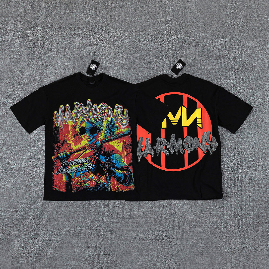 HARMONY Fantasy Graphic Streetwear Tee