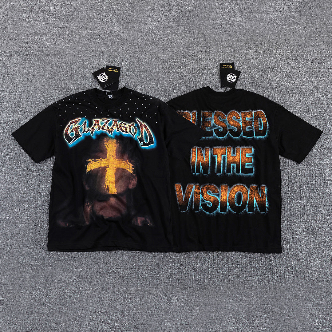 GlazaGod Sacred Graphic Streetwear Tee