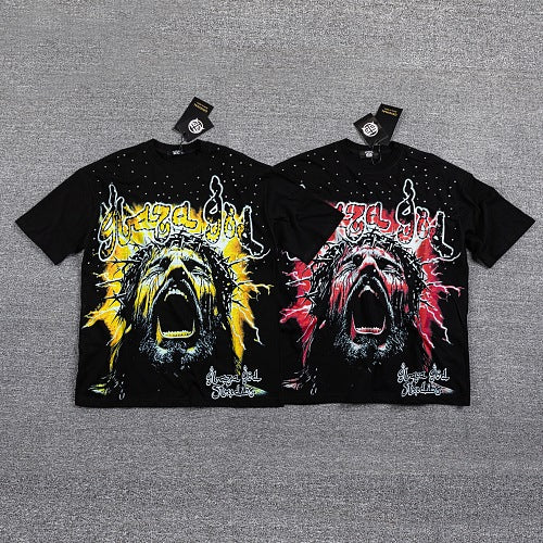 GlazaGod Skull Artwork Streetwear Tee