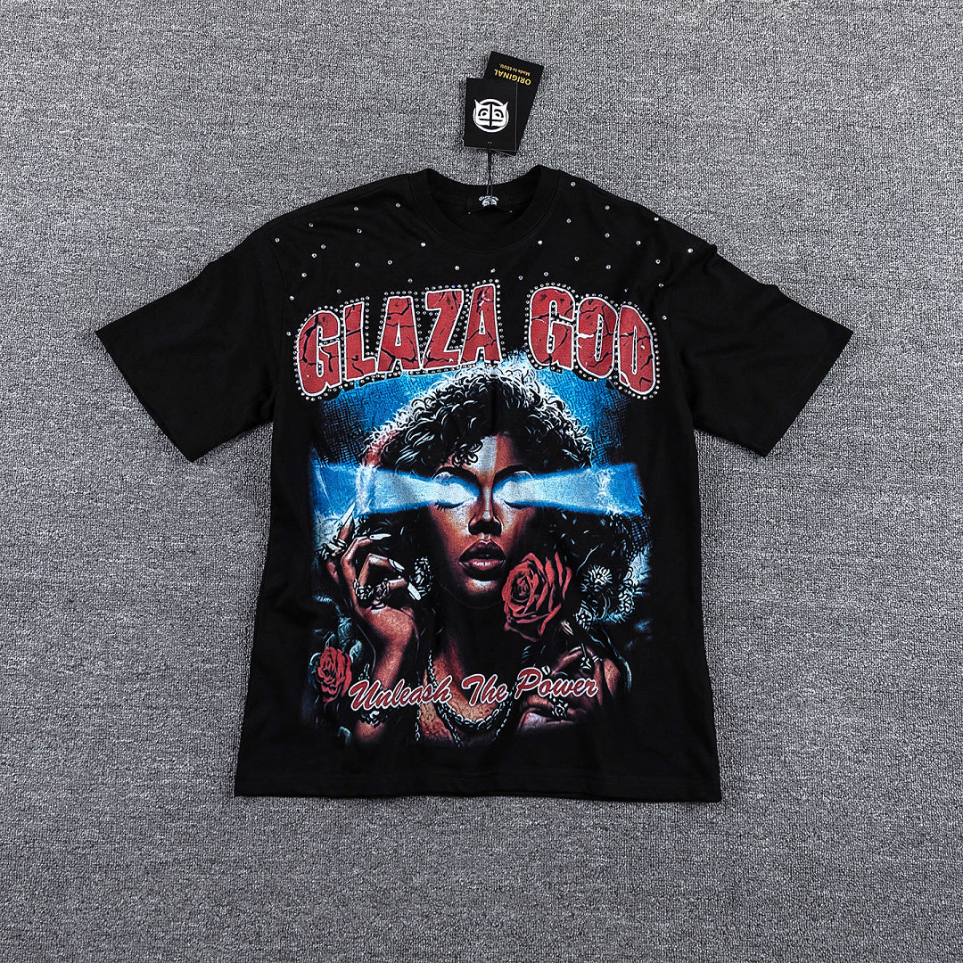 GlazaGod Cross Graphic Streetwear Tee