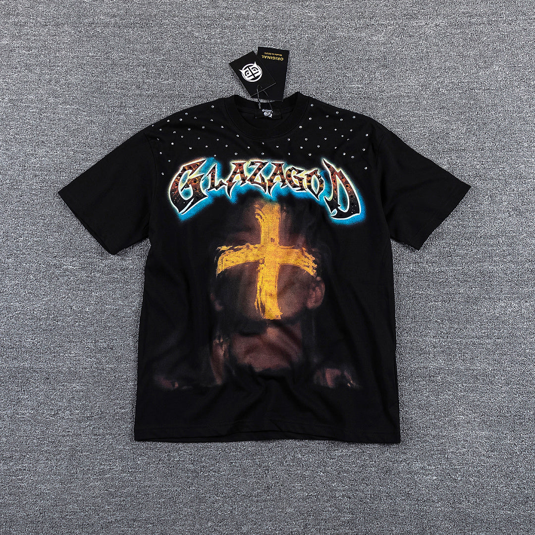 GlazaGod Sacred Graphic Streetwear Tee