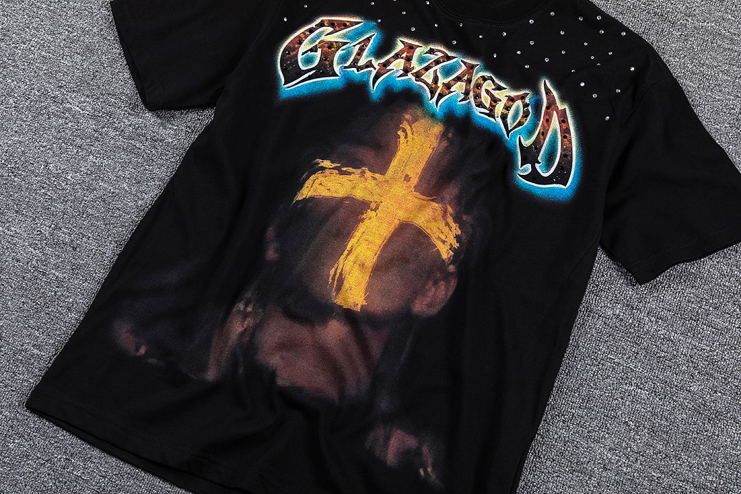 GlazaGod Sacred Graphic Streetwear Tee