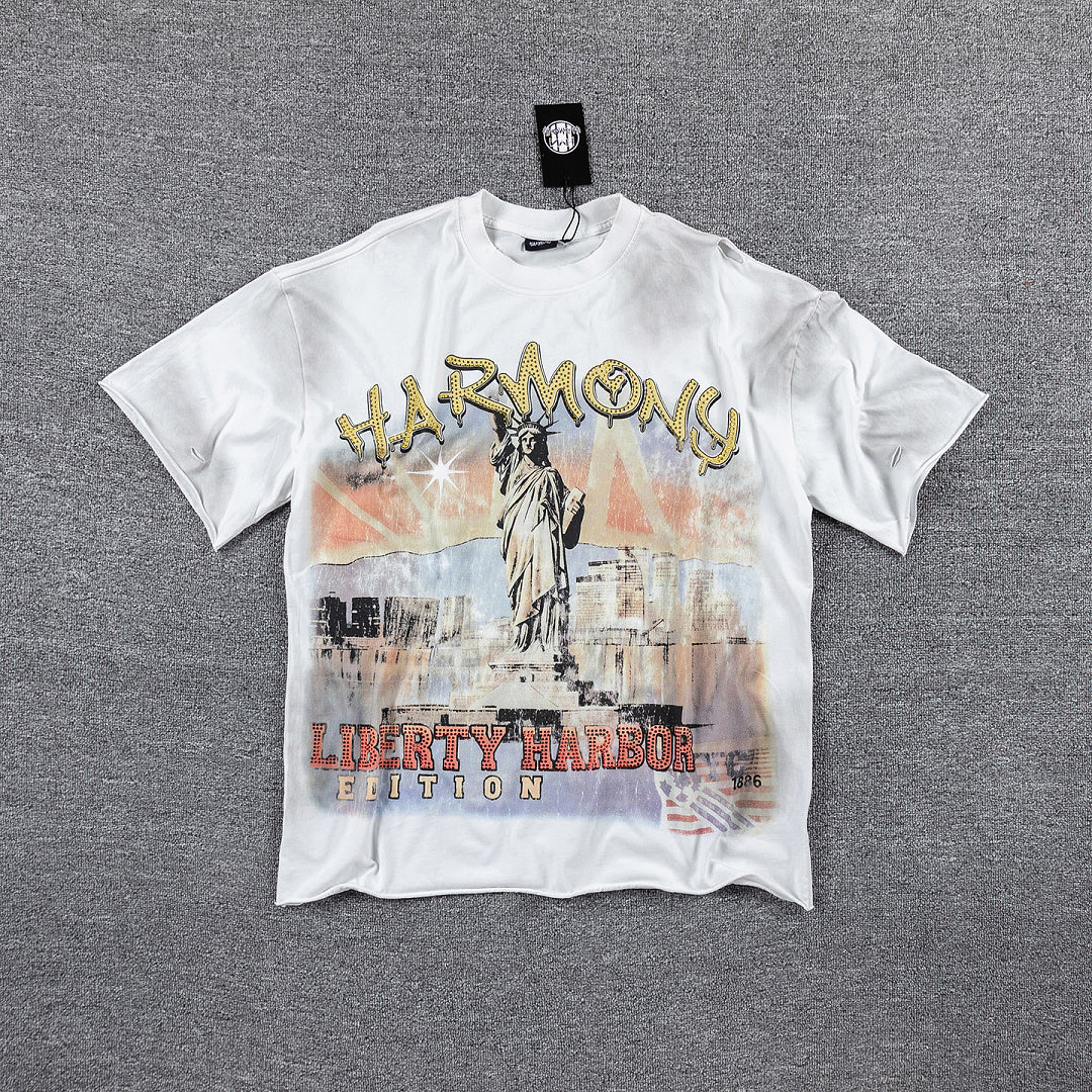HARMONY Retro Graphic Streetwear Tee