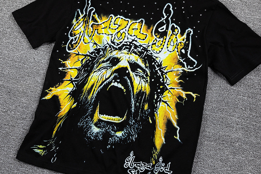 GlazaGod Skull Artwork Streetwear Tee