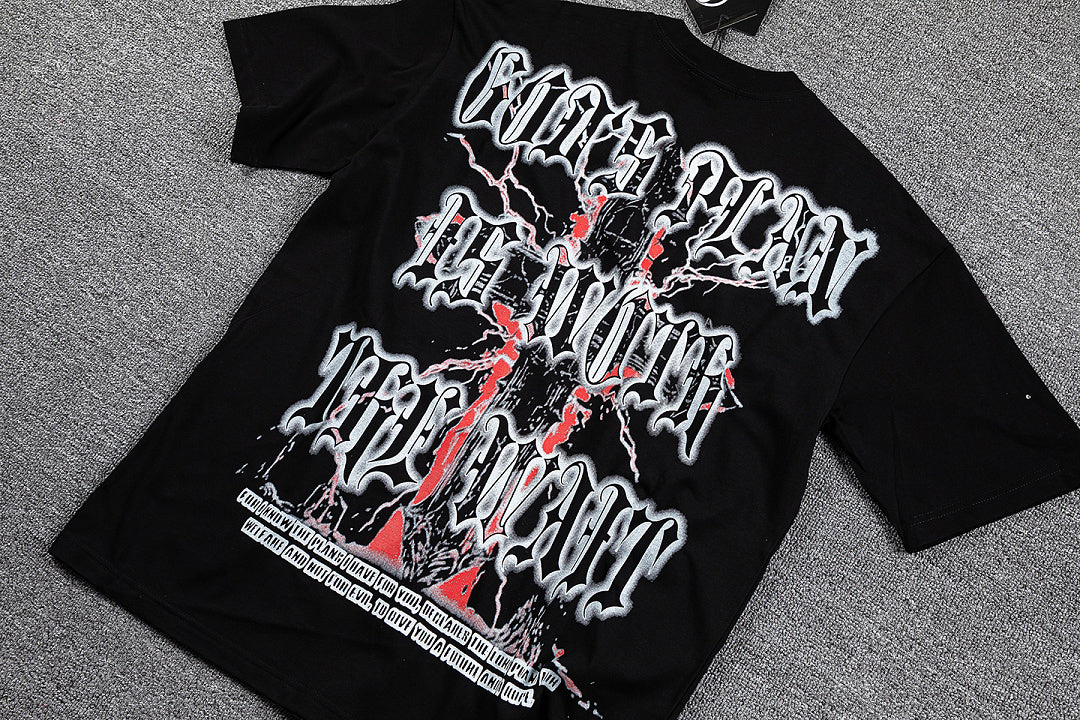 GlazaGod Skull Artwork Streetwear Tee