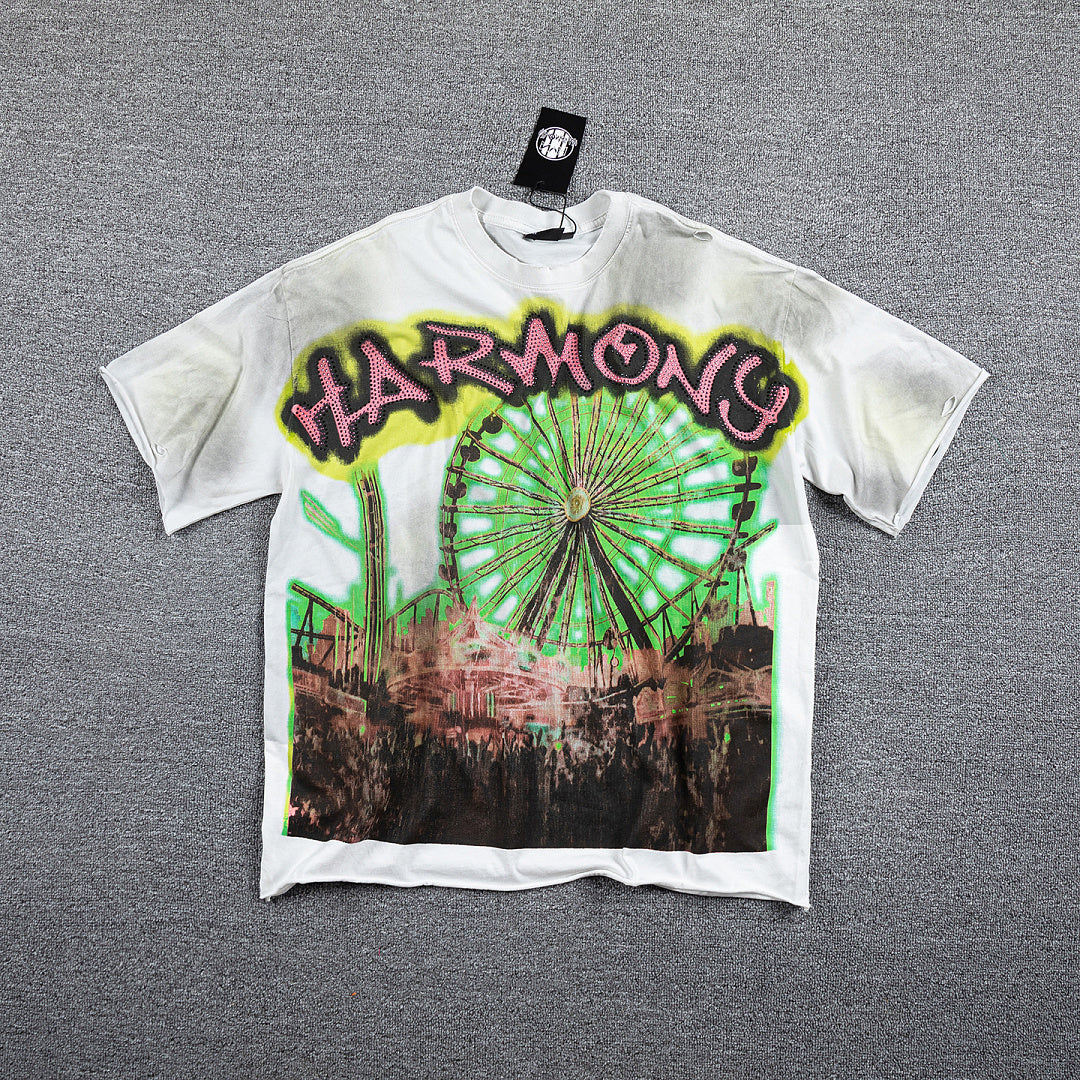 HARMONY Vintage Artwork Streetwear Tee