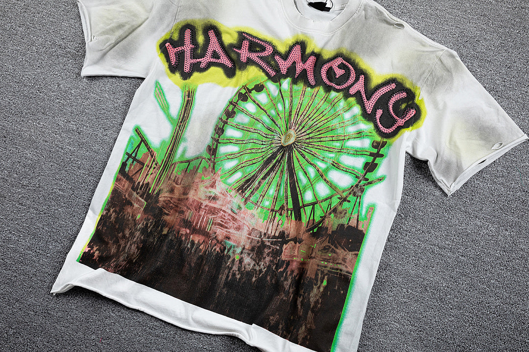 HARMONY Vintage Artwork Streetwear Tee