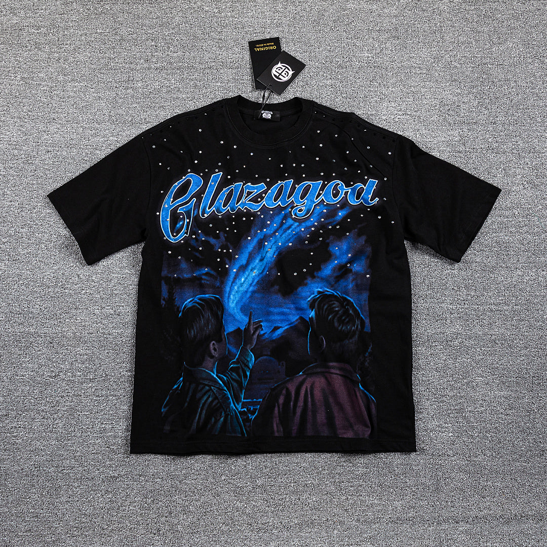 GlazaGod Angel Graphic Streetwear Tee