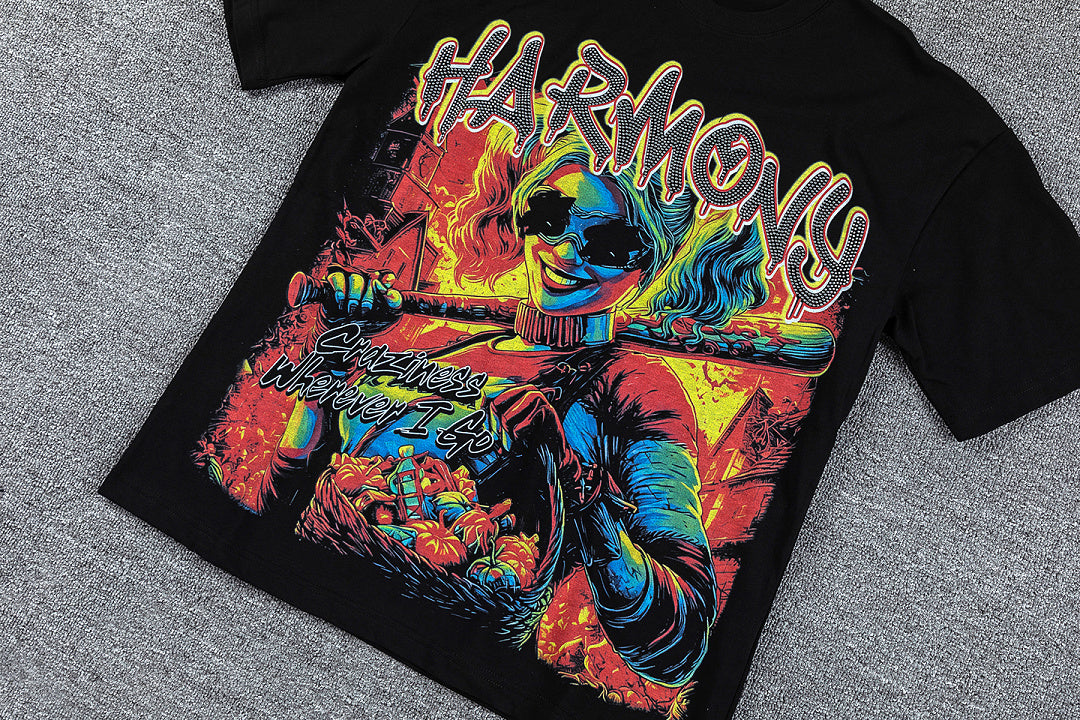 HARMONY Fantasy Graphic Streetwear Tee